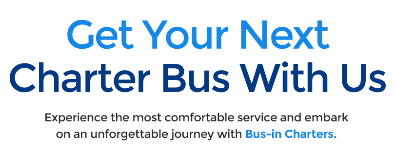 Find your charter bus today