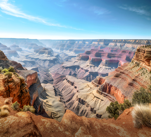 Grand Canyon scenic view landscape